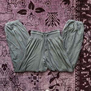 Out From Under by urban outfitters Blue grey flowy pants